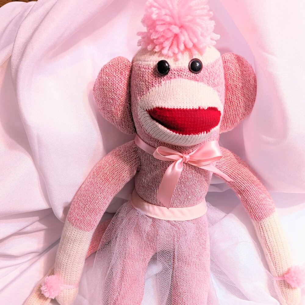 Sock Monkey Ballerina style